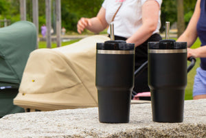 6x 21,5 cm Pajitas de vidrio Stanley para vaso 0,59 20oz Cup & Quencher