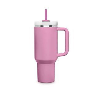 6x 30 cm Pailles en verre roses pour Stanley Cup Quencher 3 couleurs roses