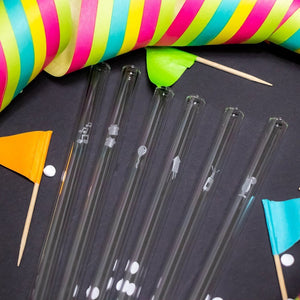 Geschenk fuer parties nachhaltige strohhalme Geburtstag feier Edition