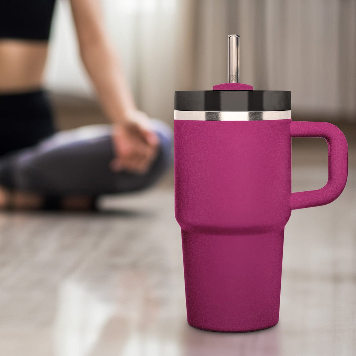 6x 21,5 cm Pajitas de vidrio Stanley para vaso 0,59 20oz Cup & Quencher