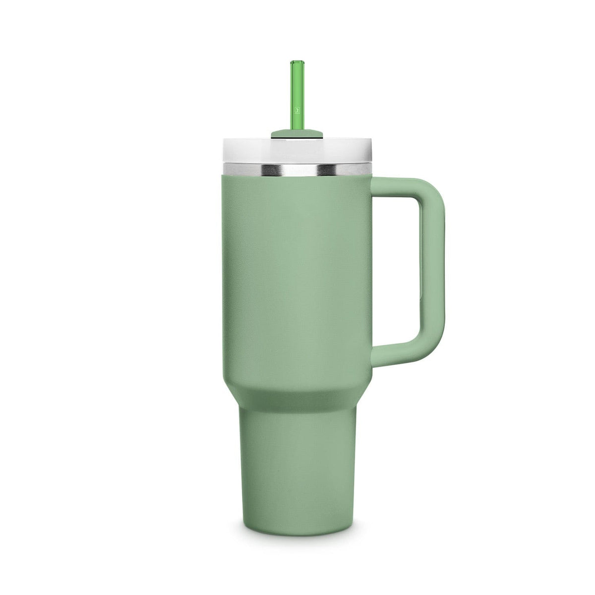 6x 30 cm Pailles en verre Stanley vertes pour gobelets 40oz & Quencher & bouteilles 3 nuances de vert