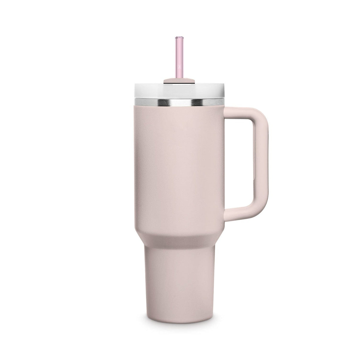 6x 30 cm Pailles en verre roses pour Stanley Cup Quencher 3 couleurs roses