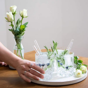 HALM Hochzeit Wedding Edition Roses gin tonic cocktail tumbler glaeser glasstrohhalme