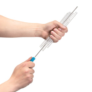 HALM Glass Straw Cleaning Brush for Bars Hotels Gastronomy Long Brush