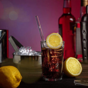 wodka cola mixed getränk cocktail glas trinkhalm party zubehör 20cm